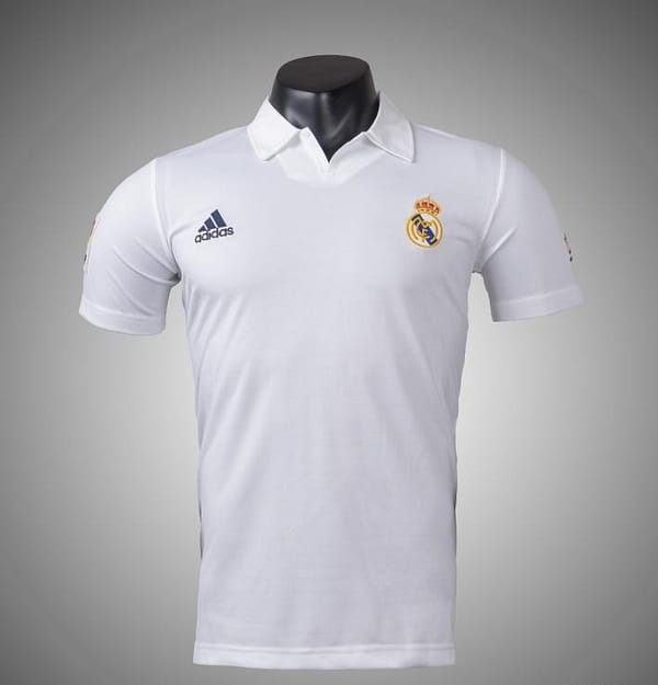 RETRO 01/02 Real Madrid Home Champion League Jersey (No Sponsor)