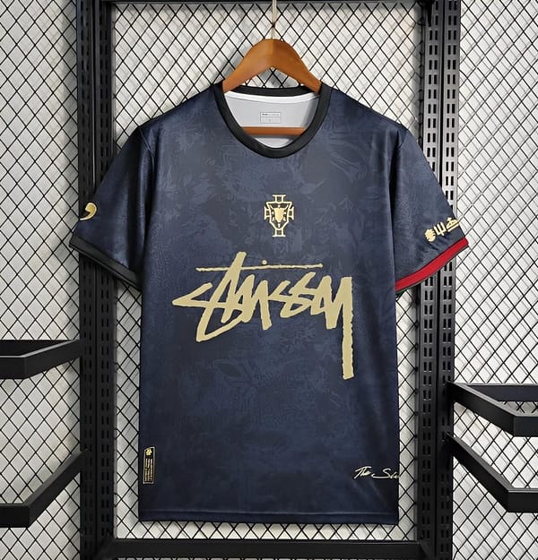 2024 Portugal x Stussy Black Special Jersey