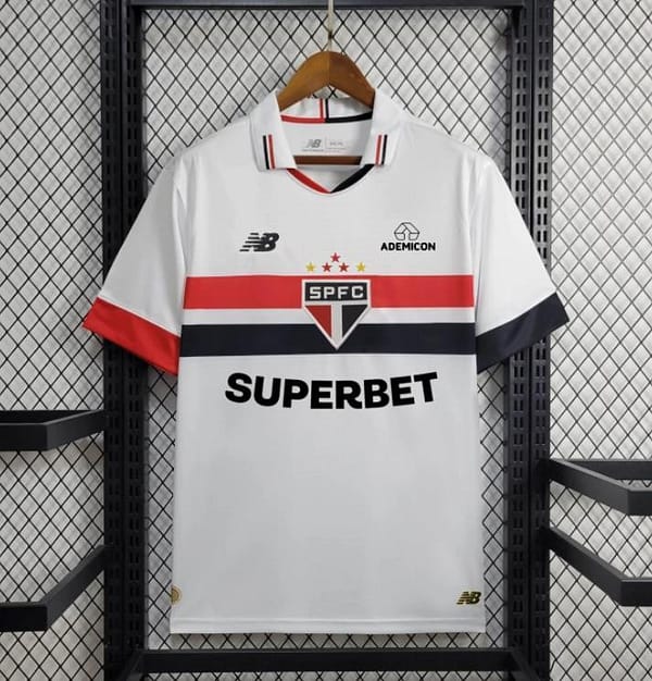 24/25 Sao Paulo Home Jersey + All Sponsors - Image 7