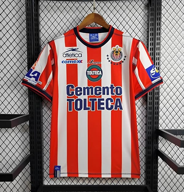 Retro 02/03 Chivas Guadalajara Home Jersey