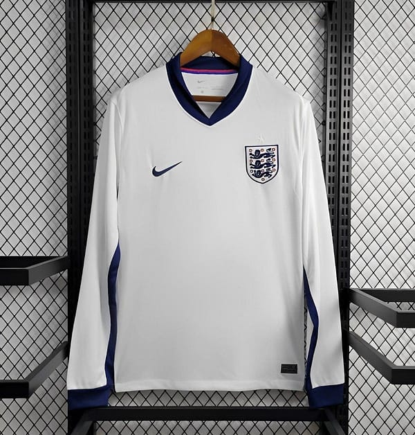 2024 England Home Long Sleeve Jersey