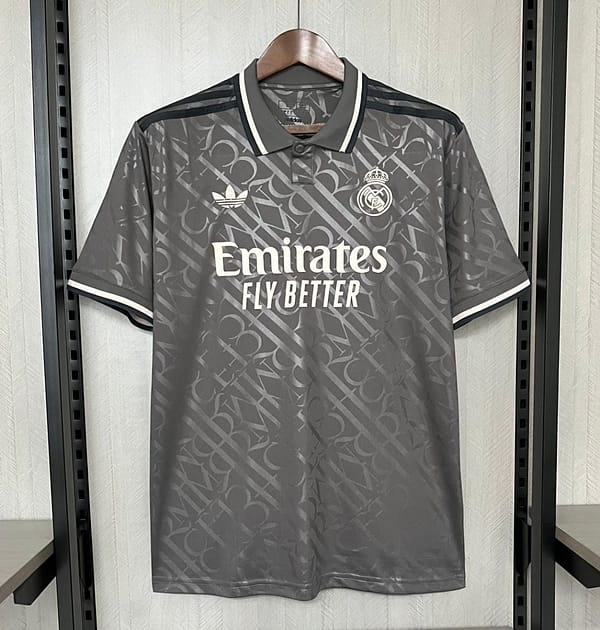 24/25 Real Madrid Third Black Jersey