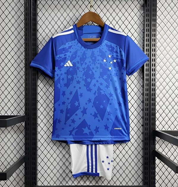 24/25 Kids Cruzeiro Home Jersey