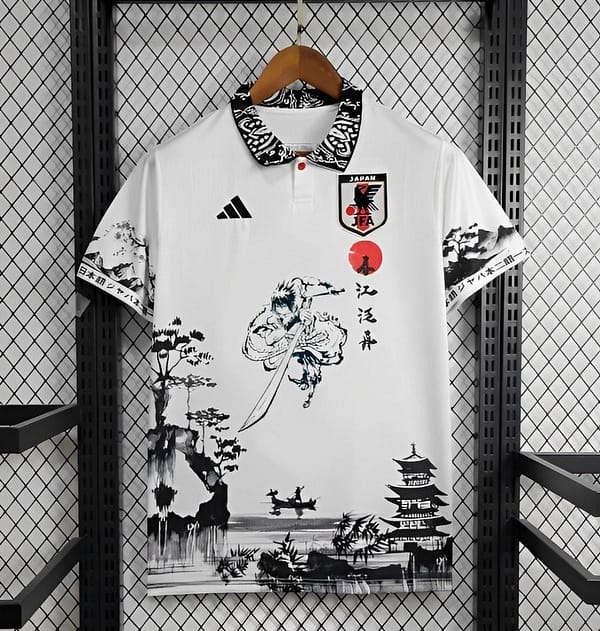 2024 Japan Uchiha Sasuke White Special Jersey