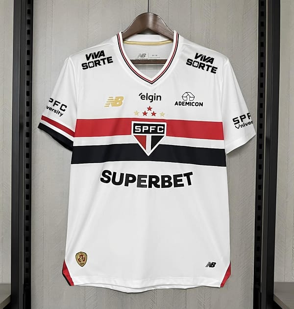 25/26 Sao Paulo Home All Sponsors S-XXXXL Jersey