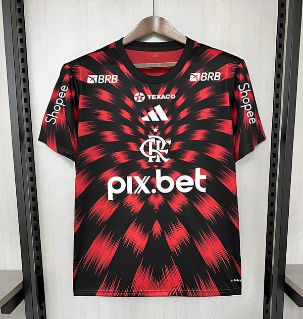 25/26 Flamengo Pre-match All Sponsor S-XXXXL