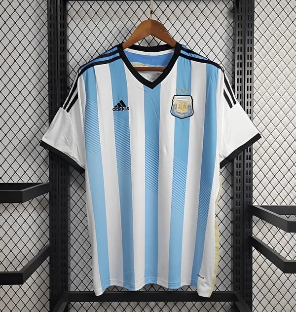 Retro 2014 Argentina Home Jersey
