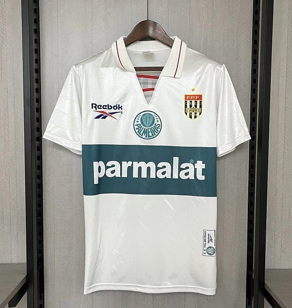 Retro 96/97 Palmeiras Third White Jersey