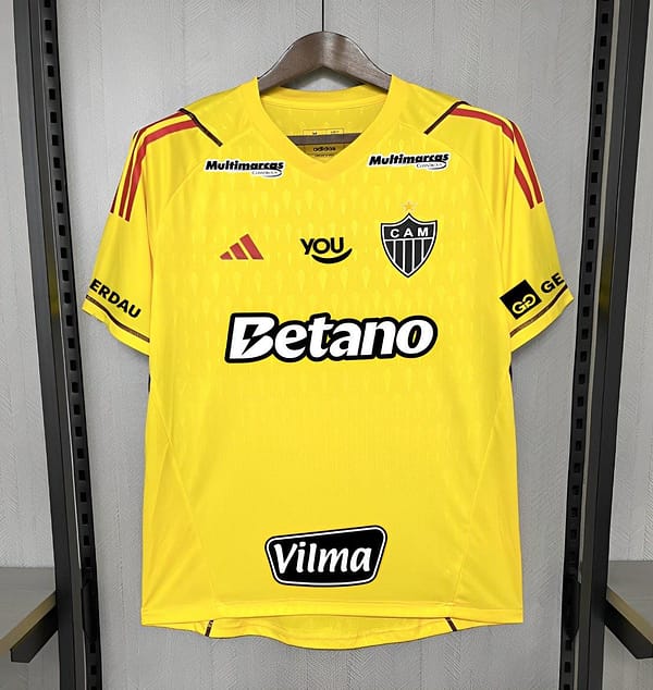 24/25 Atlético Mineiro Limited Edition Goalkeeper Yellow All Sponsors