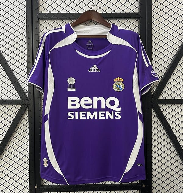 06/07 Retro Real Madrid THIRD Jersey