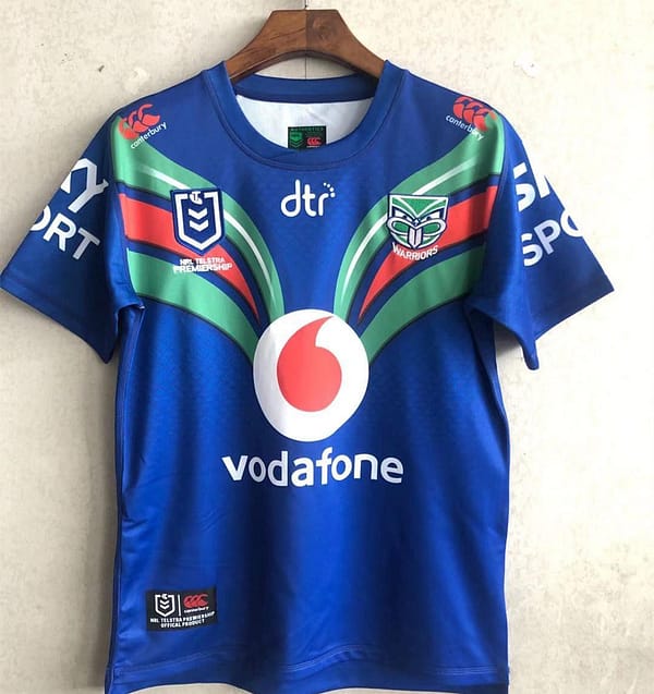 Warriors 2021 Men's Home Rugby Jersey - Image 3