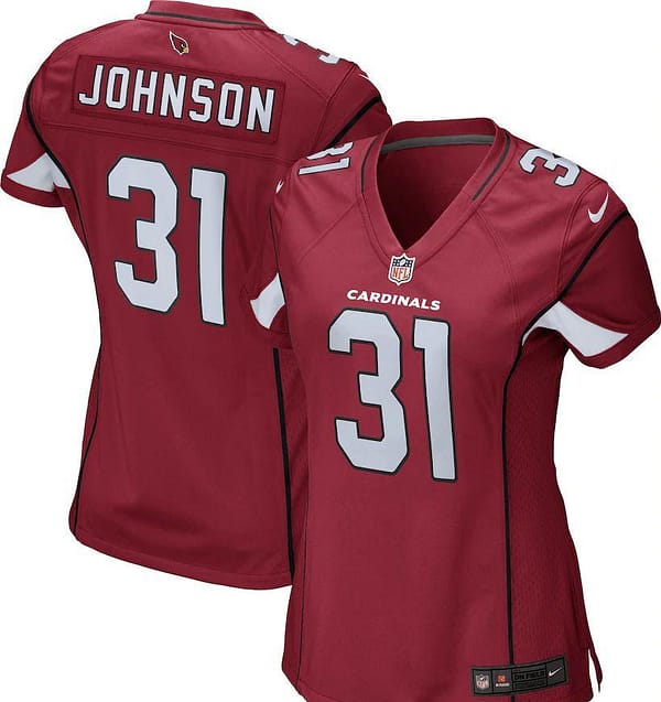 Women's David Johnson Cardinal Player Limited Team Jersey
