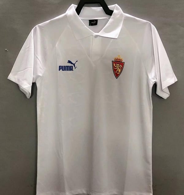 Retro 94/95 Zaragoza Home Soccer Jersey
