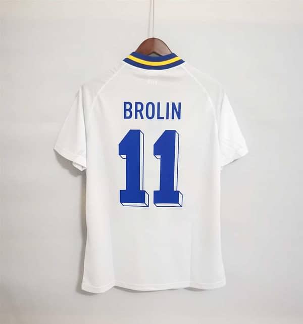 Retro 1994 Sweden Away White Jersey - Image 4