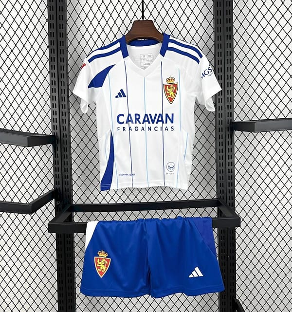 2425 Kids Real Zaragoza Home 16-28 Jersey