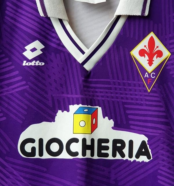 Retro 91/92 Fiorentina Home Jersey - Image 6