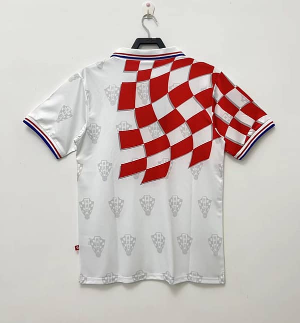 Retro 1998 Croatia Home Soccer Jersey - Image 6