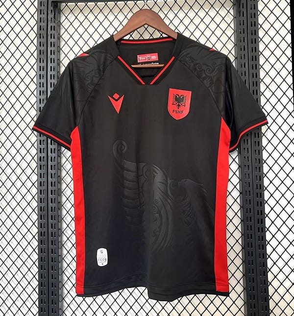 2025 Albania Away Black Jersey