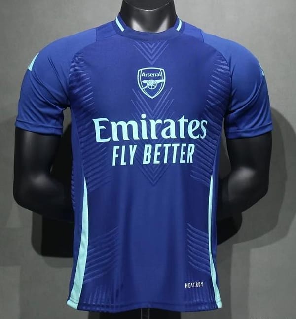 Player Version 24/25 Arsenal Blue Pre-Match Jersey - Image 3