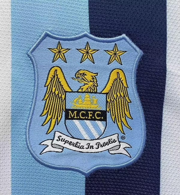 Retro 13/14 Manchester City Third White Jersey - Image 5