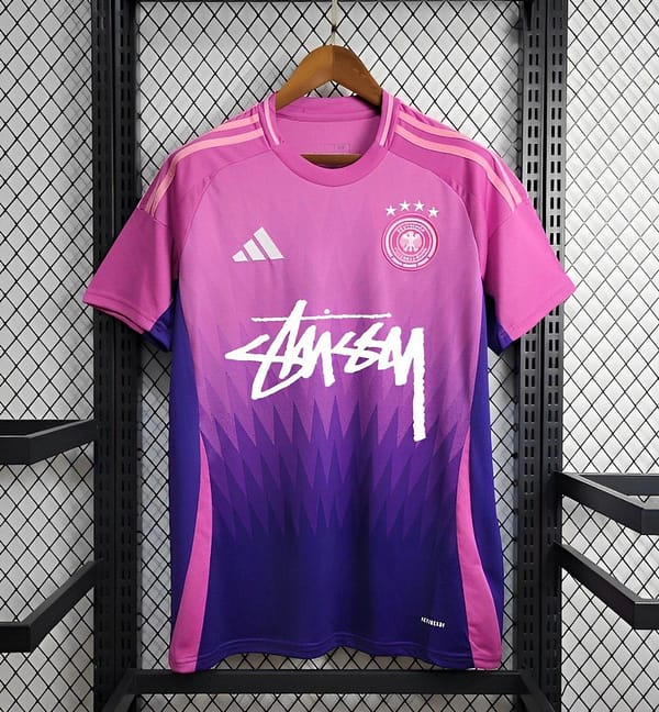 2024 Germany x Stussy Away Purple Jersey