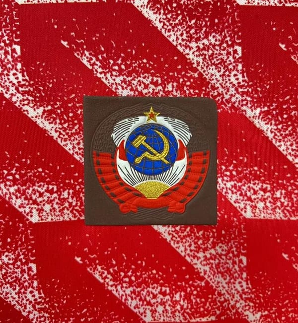 Retro 87/88 USSR Home Soccer Jersey - Image 3