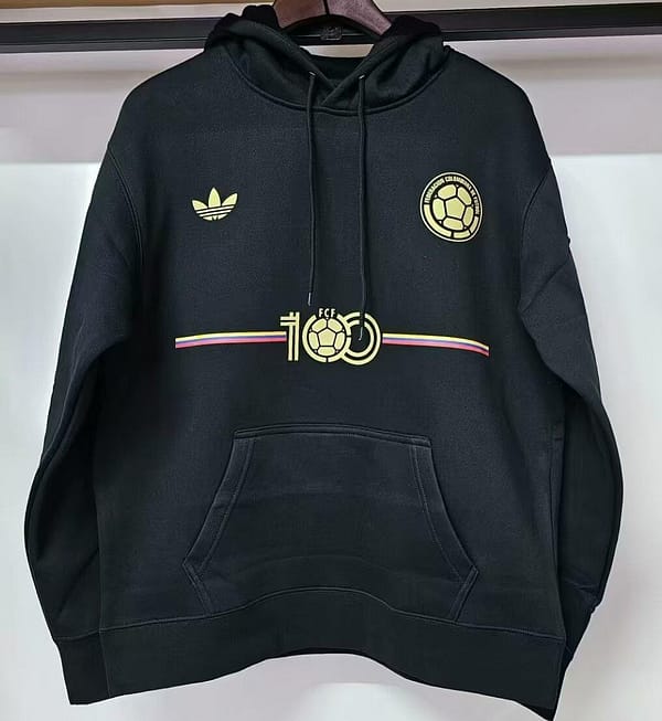 2024 Colombia 100Th Anniversary Sherpa-lined Hoodie 5 Color - Image 5