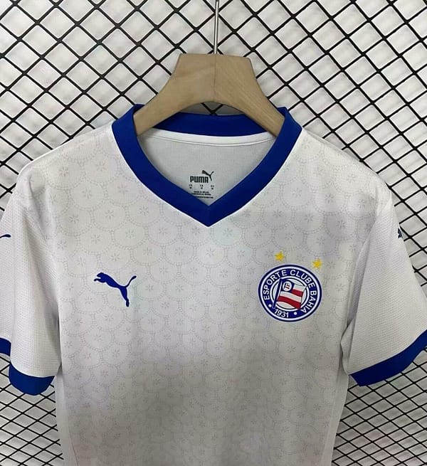 25/26 Bahia Away White Jersey - Image 3