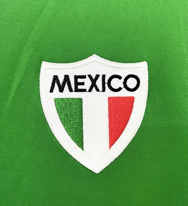 Retro 1970 Mexico Home Soccer Jersey - Image 4