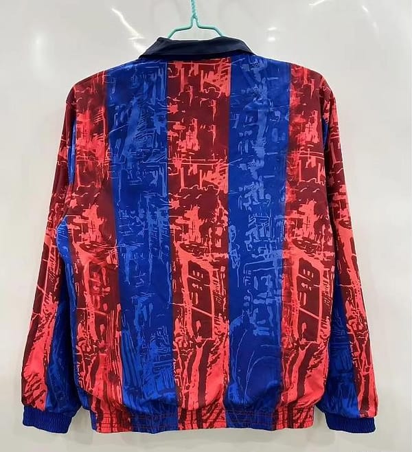 25/26 Barcelona Comma Football Reversible Windbreaker - Image 7