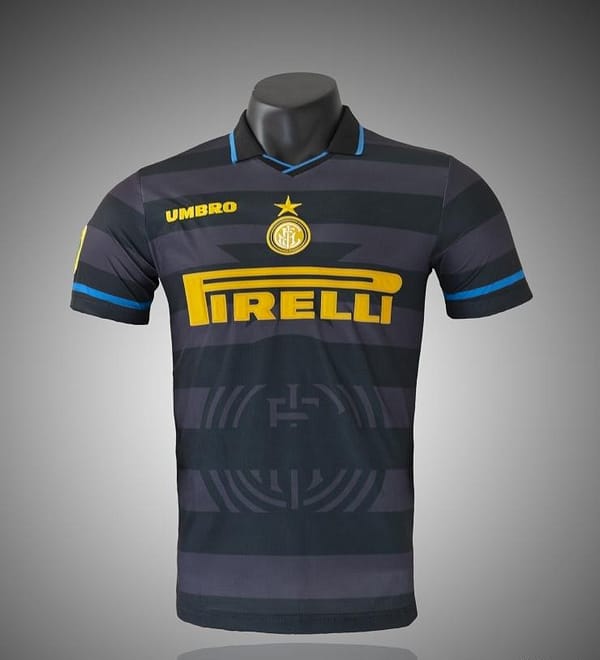 RETRO 97/98 Second Away Game Of Inter Milan Soccer Jersey - Image 10
