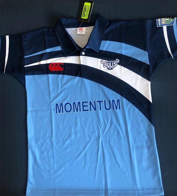 Bulls 2003 Super 12 Men's Home Retro Rugby Jersey - Image 3