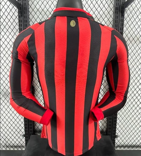 Player Version 24/25 AC Milan Home 125Th Anniversary Long Sleeve Jersey - Image 2