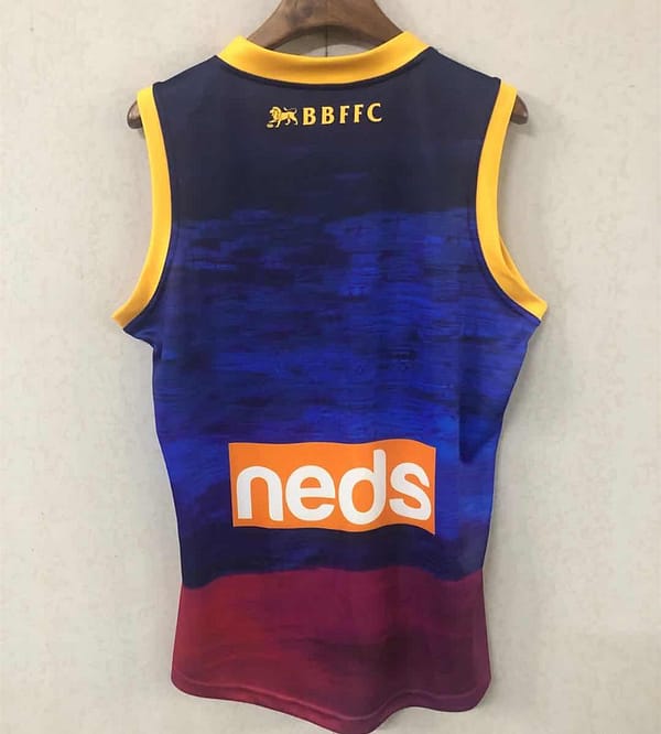 Brisbane Lions 2020 Men's Indigenous Football Guernsey - Image 3