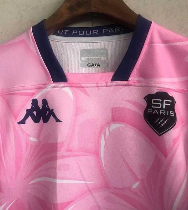 Stade Francais Paris 2021 Mens Pro Home Jersey - Image 7