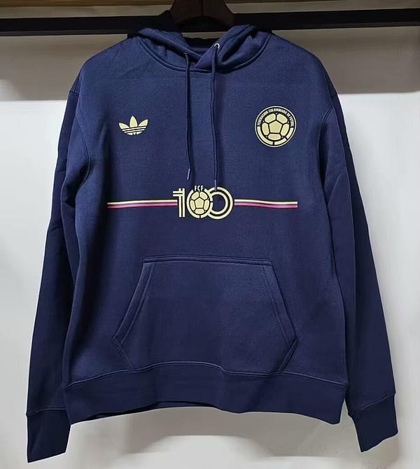 2024 Colombia 100Th Anniversary Sherpa-lined Hoodie 5 Color - Image 4