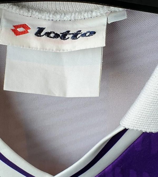 Retro 91/92 Fiorentina Home Jersey - Image 3