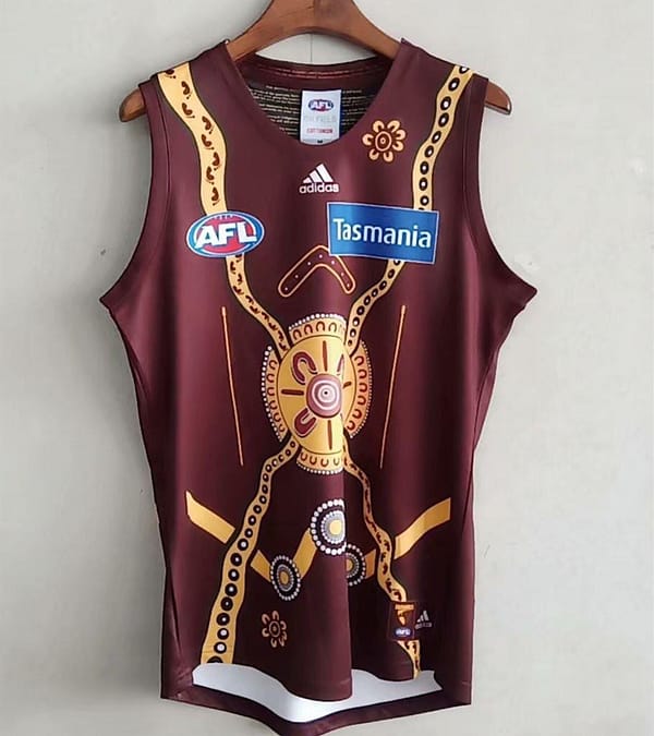 Hawthorn Hawks 2020 Mens Indigenous Football Guernsey - Image 4