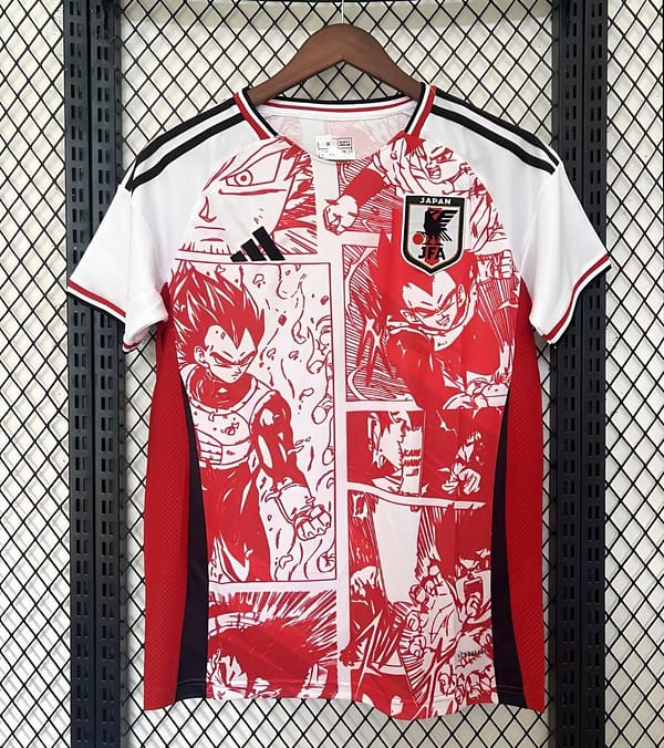 2024 Japan National Team Dragon Ball Z Limited Edition Red/White Jersey