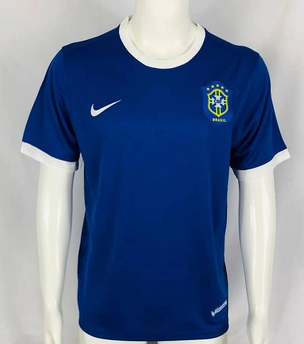 Retro 2006 Brazil Away Jersey - Image 3