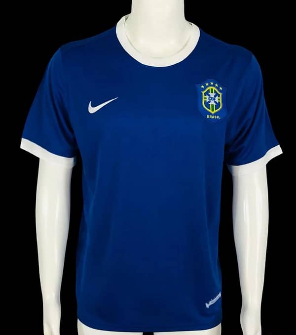 Retro 2006 Brazil Away Jersey - Image 4