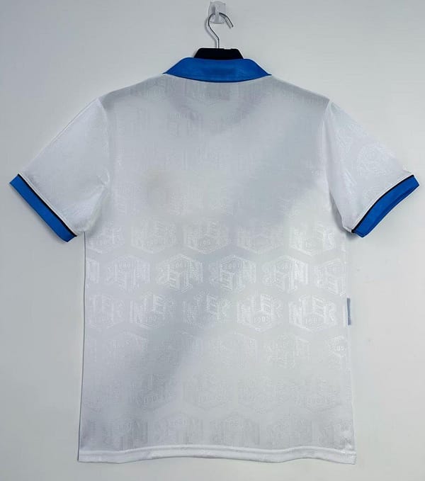 Retro 94/95 Inter Milan Away White Jersey - Image 5