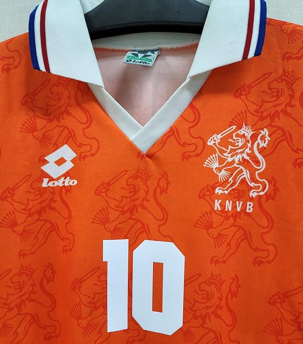 Retro 1994 Netherlands Home Jersey - Image 5