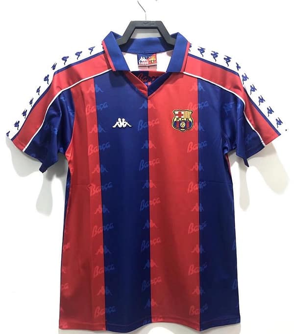 Retro 92/95 Barcelona Home Soccer Jersey