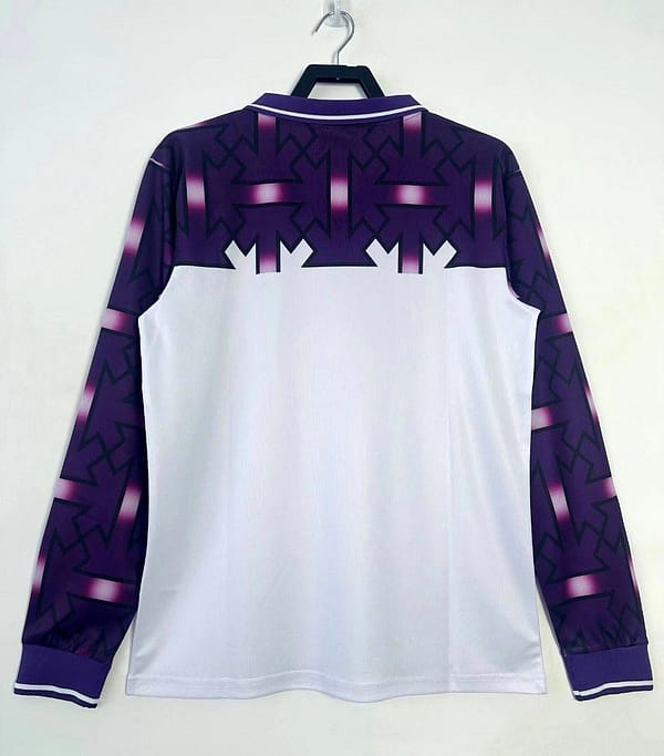 Retro 92/93 Fiorentina Away Long Sleeve  Jersey - Image 2