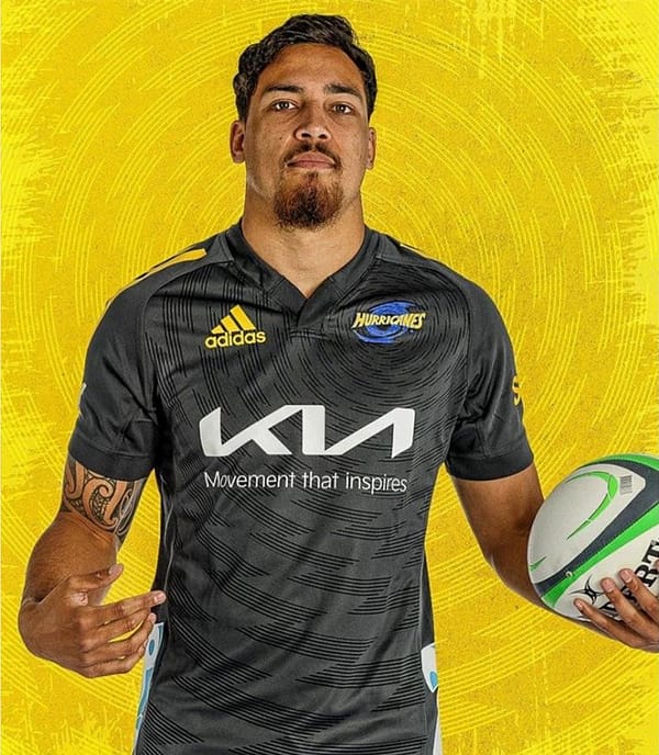 Hurricanes 2022 Men's Away Super Rugby Jersey - Image 2