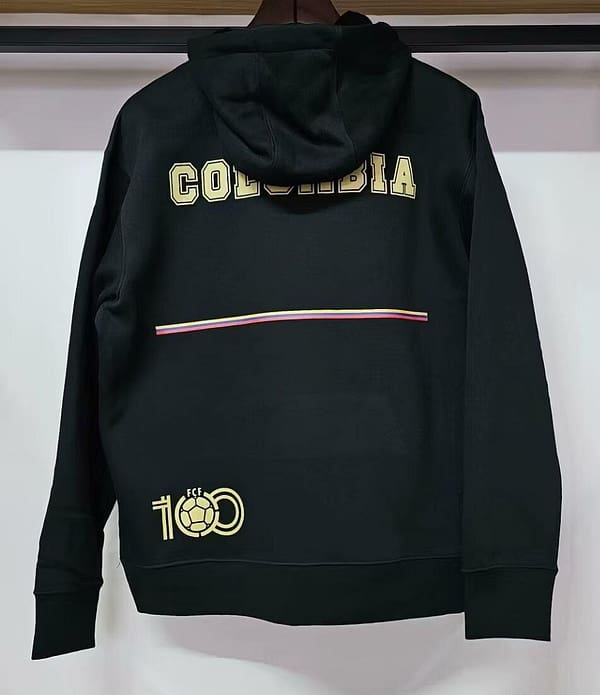 2024 Colombia 100Th Anniversary Sherpa-lined Hoodie 5 Color - Image 2