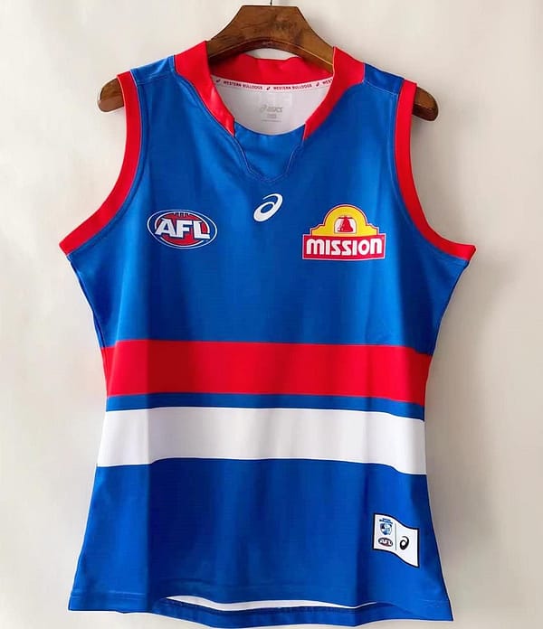 Western Bulldogs 2021 Mens Home Rugby Guernsey - Image 5