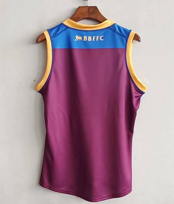Brisbane Lions 2020 Men's Home Football Guernsey - Image 4