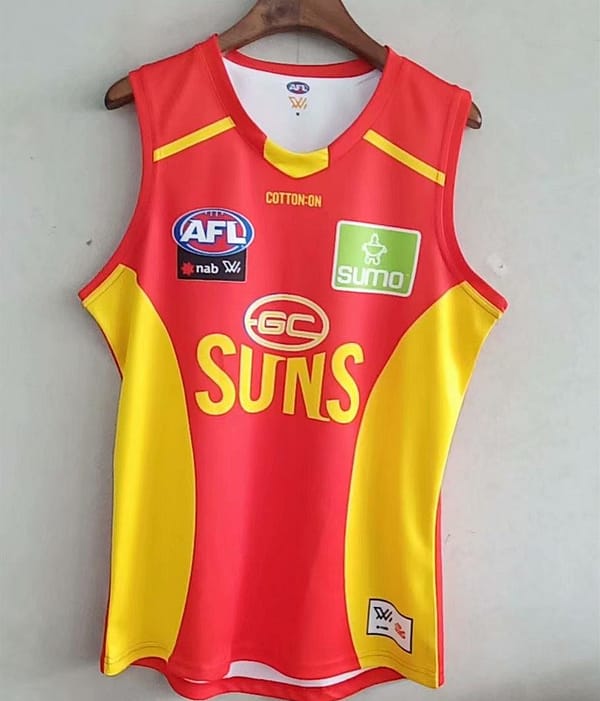 Gold Coast Suns 2020 Men's Indigenous Football Guernsey - Image 3